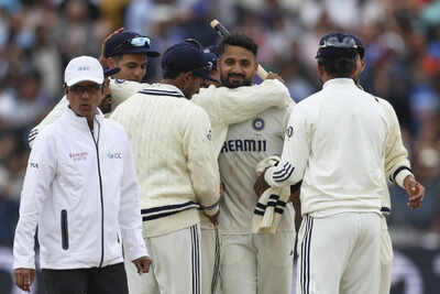 English Fan's Viral Chant Hails India's Akash Deep After Edgbaston Triumph